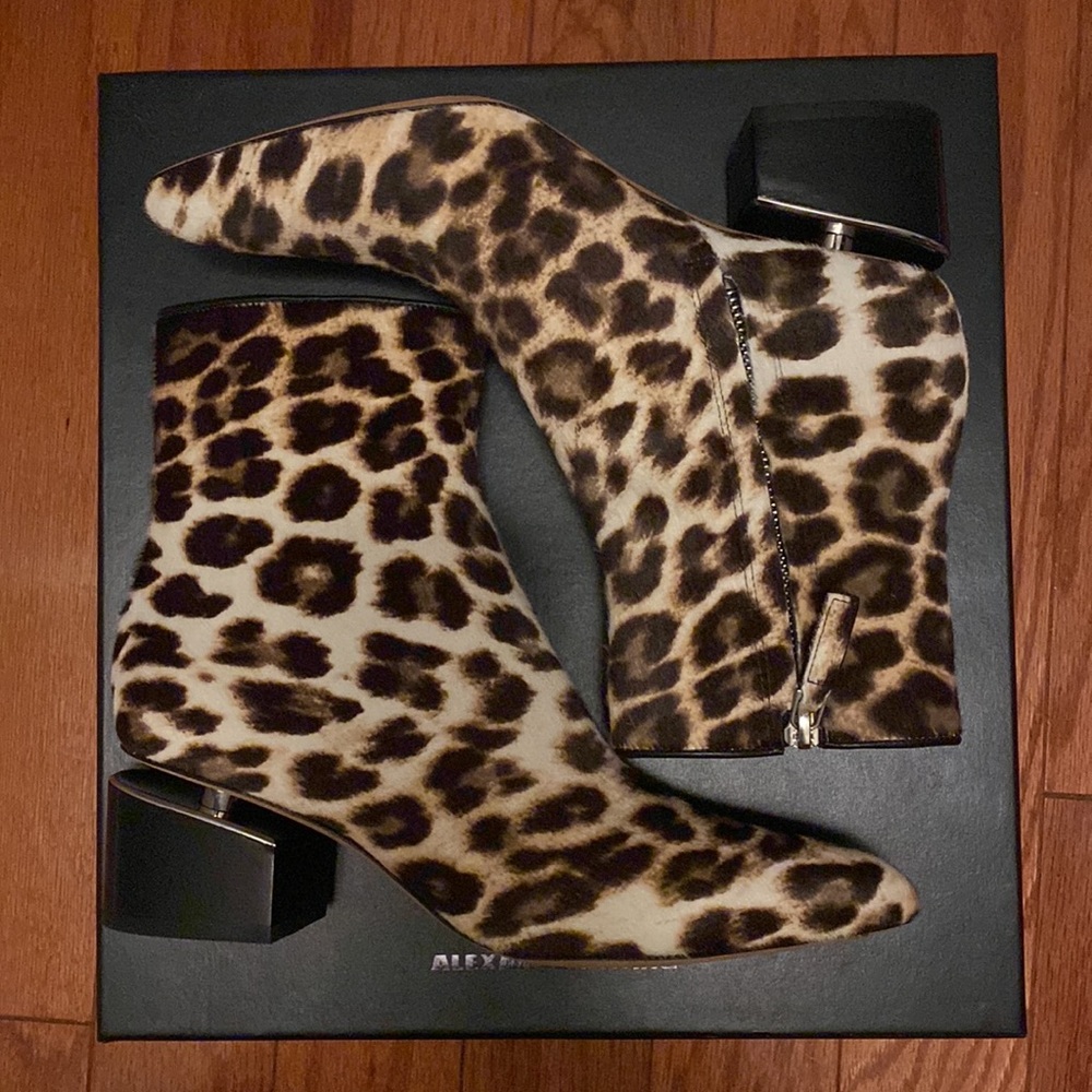 Alexander Wang Animal Printed boots